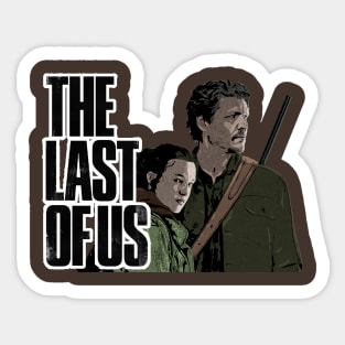 The last of us series Ellie and Joel Sticker